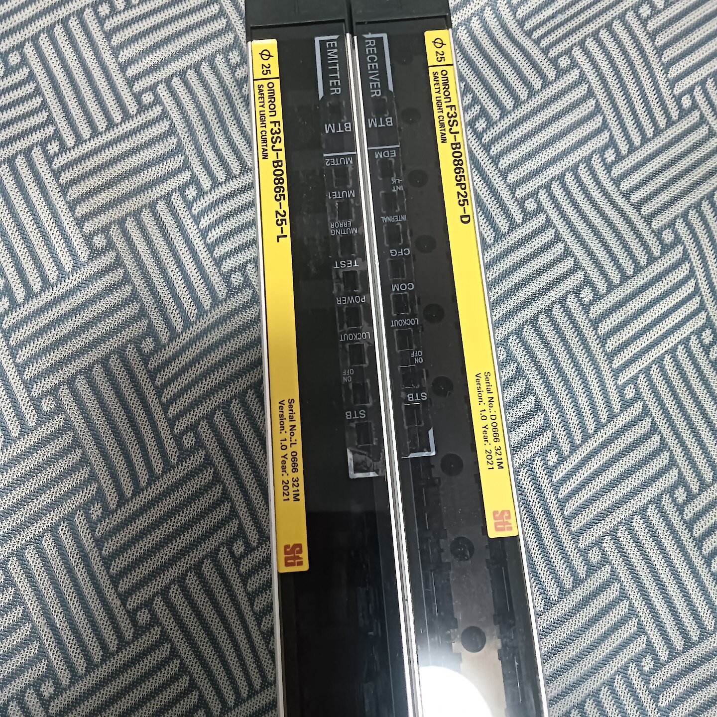 议价欧姆龙安全光幕F3SJB086525L拆机品型号议价