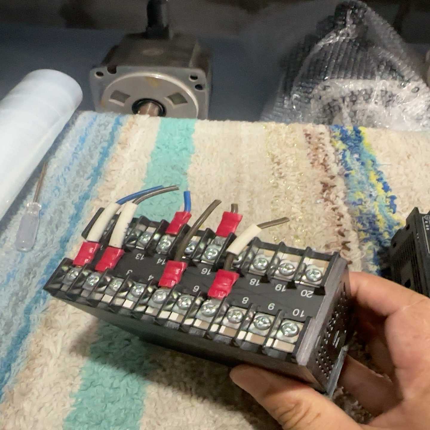 汇川注塑机伺服驱动器is300型45kw，，盖子齐全询价