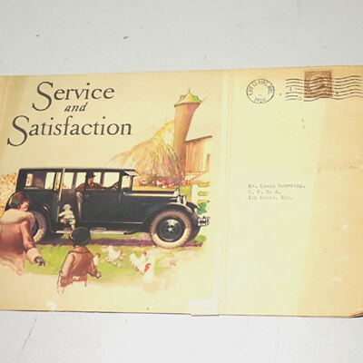 EARLY DODGE BROS AUTO BROCHURE PAMPHLET