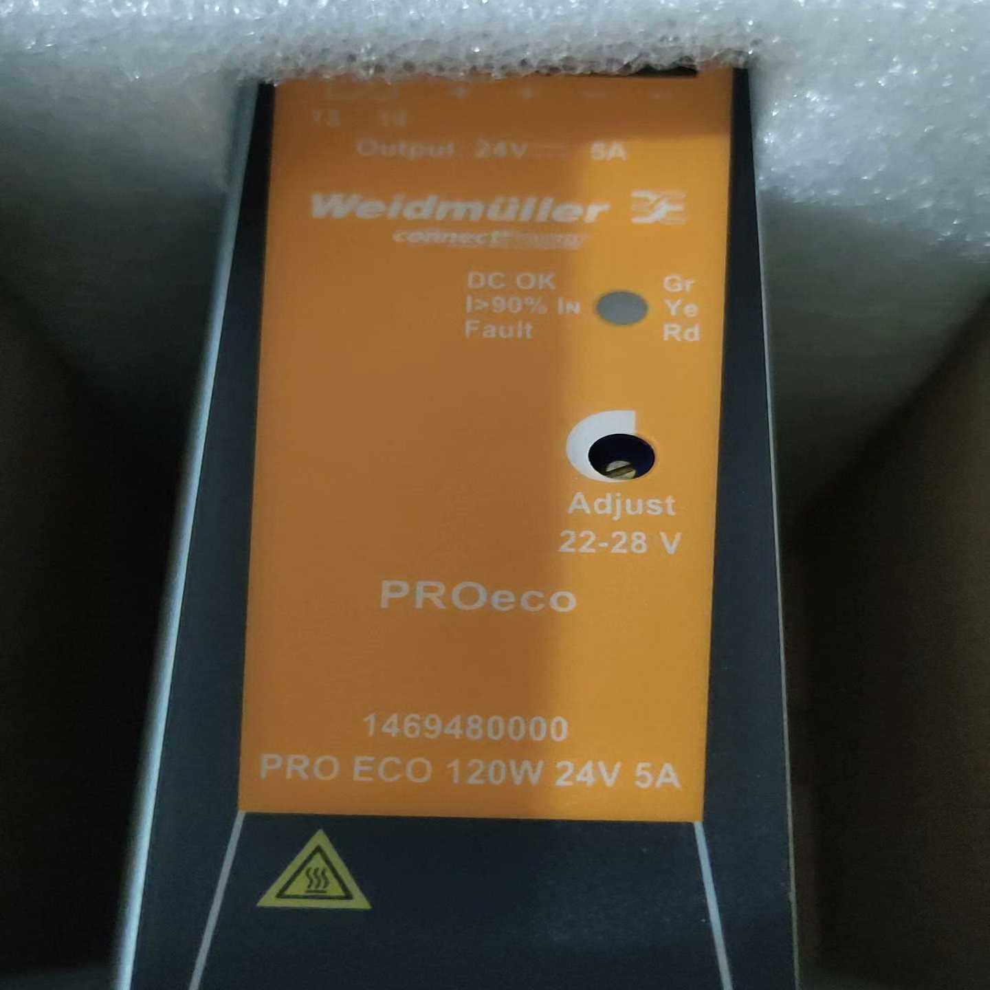 议价全新正品魏德米勒开关电源PRO eco 120W 24V 5