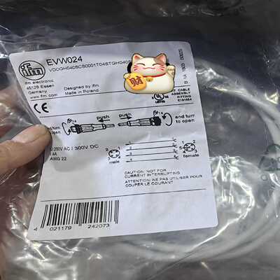 【议价】ifm宜福门连接线EVW024EVW025EVW028适用