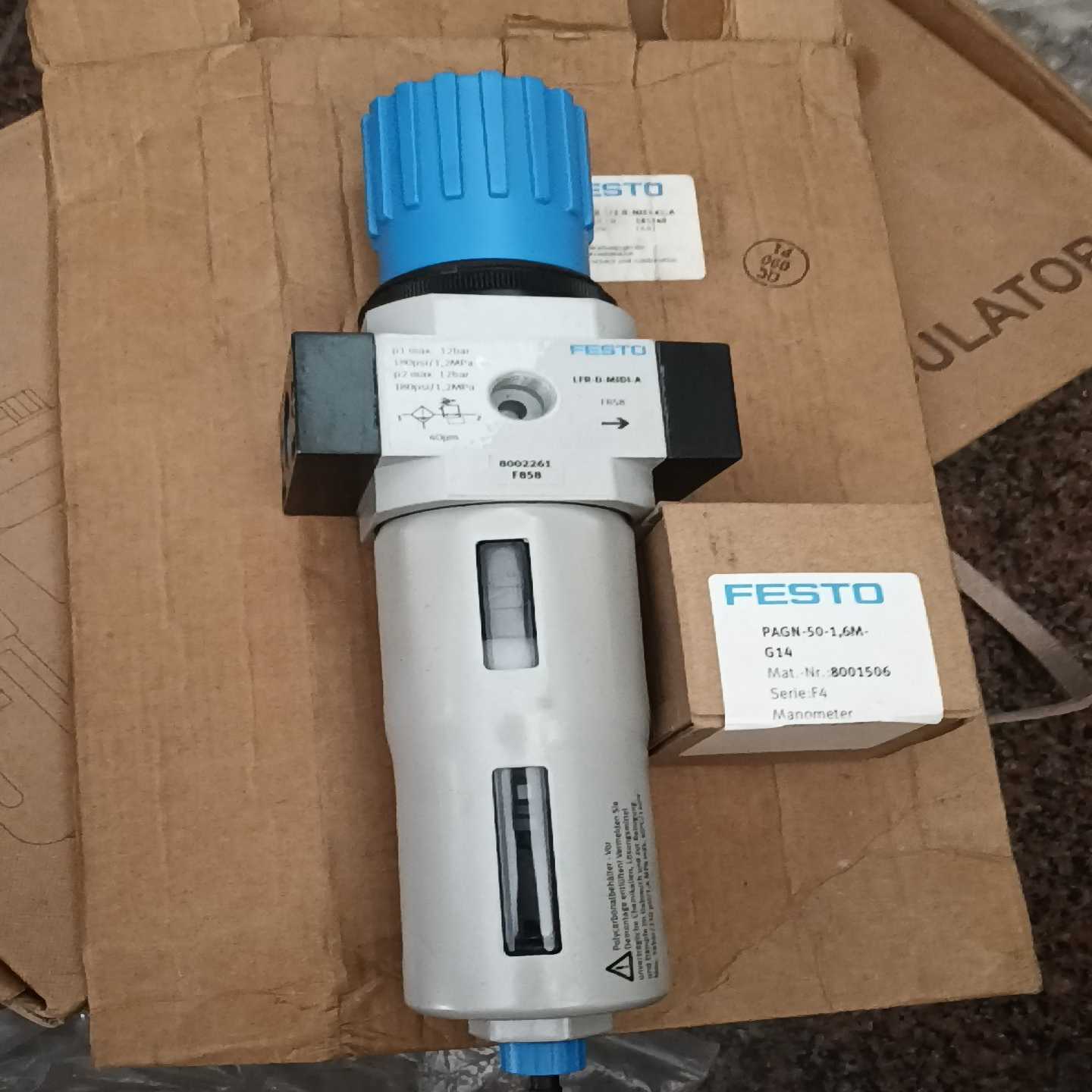 费斯托FESTO减压阀LFR--D-MIDI-A8002询价