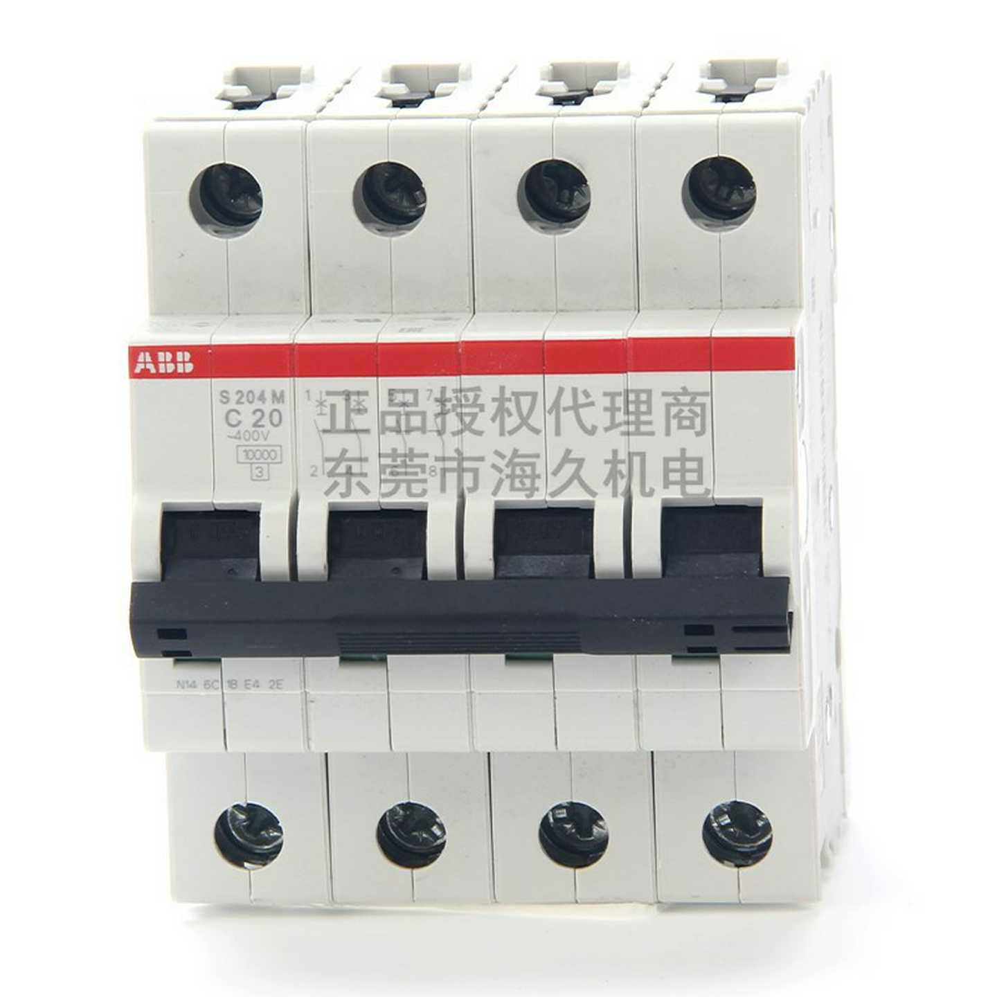 ABB低压开关S200系列交流断路器S204-D1;2CDS254001R00e11