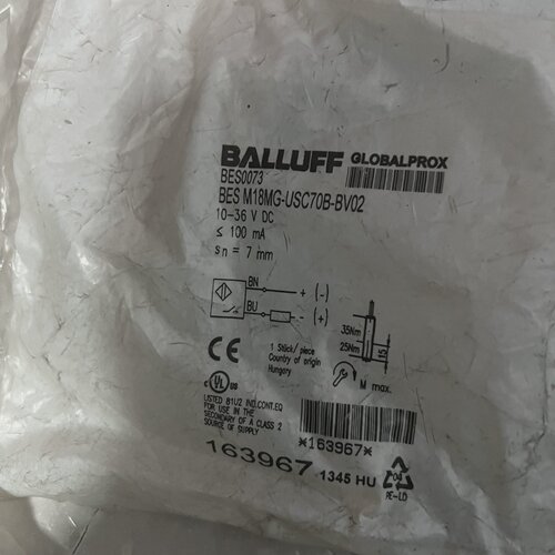 【询价】巴鲁夫BES M18MG-USC70B-BV02 BES适用