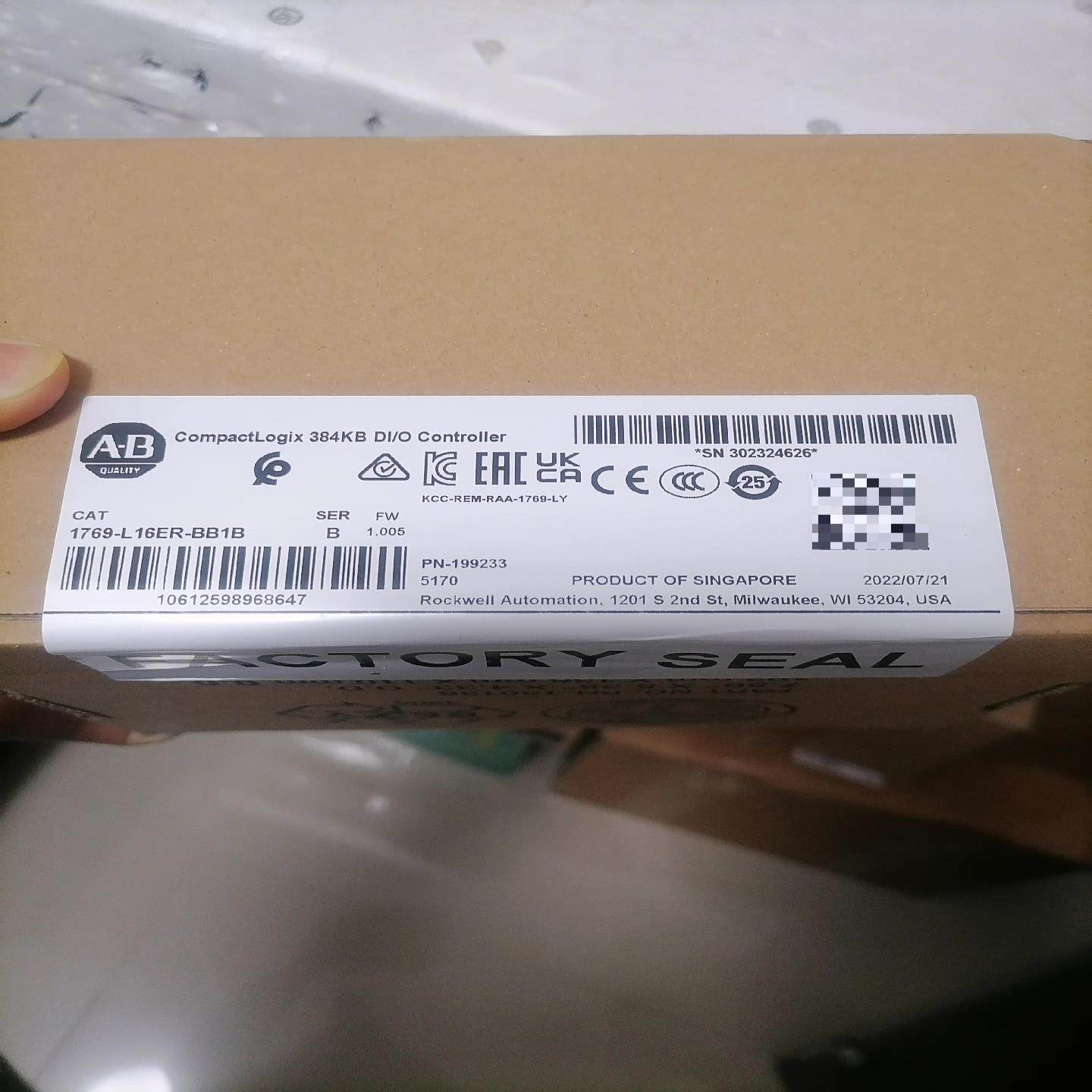 1769-L16ER-BB1B AB 罗克韦尔 PLC （佳毅工控）,机械设备,其他机械设备,淘宝优惠券,粉丝福利购,淘宝优惠卷