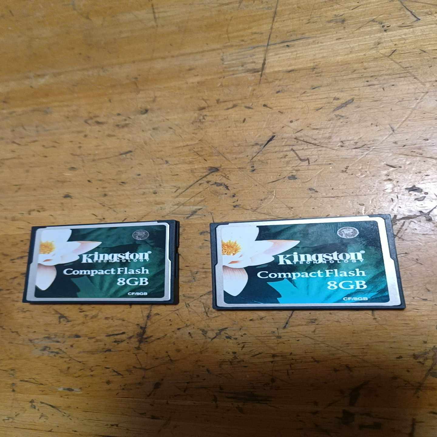 金士顿8GCF存储卡成色如图包好两个单--议价商品