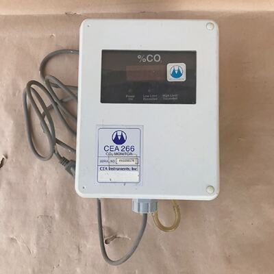 CEA INSTRUMENTS CEA 266 CO2 MONITOR CARBON DIOXIDE GAS ANALY