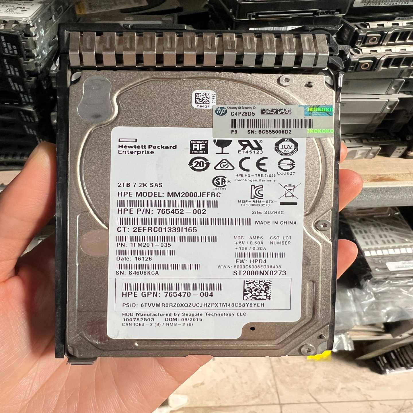 询价惠普2Tsas2.5765873