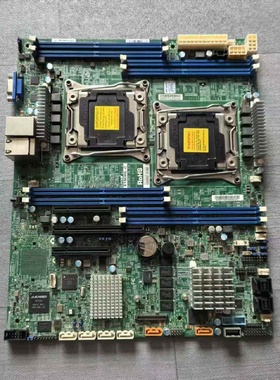超微x10drlcct服务器主板带31082g-议价