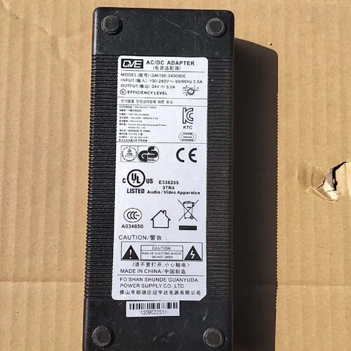 寻GVE冠宇达电源适配器24V6A型号GM1502400