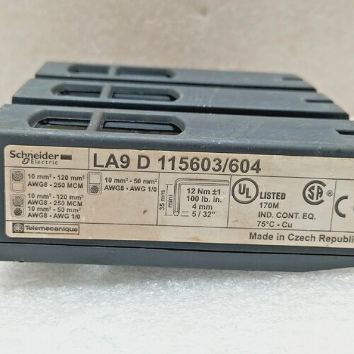 Schneider Electric LA9 D 115603604 Bloc De Jonction
