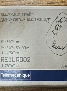 TELEMECANIQUERE1LA002TIMEDELAYRELAY24/240VAC/DC1-30SE