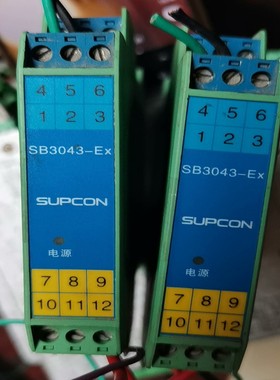 【请询价】浙大中控安全栅SB3043-Ex拆机功率见图实物拍摄单