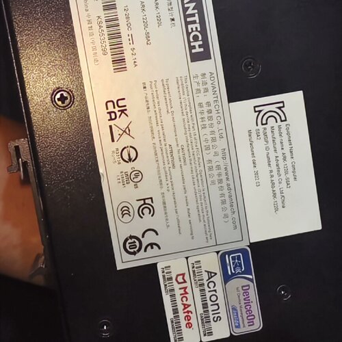 询-研华工控主机ARK1220E3940四核CPU主频1.