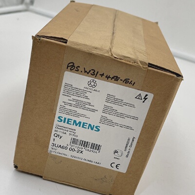Siemens 3UA60 002X Overload Relay New In Box
