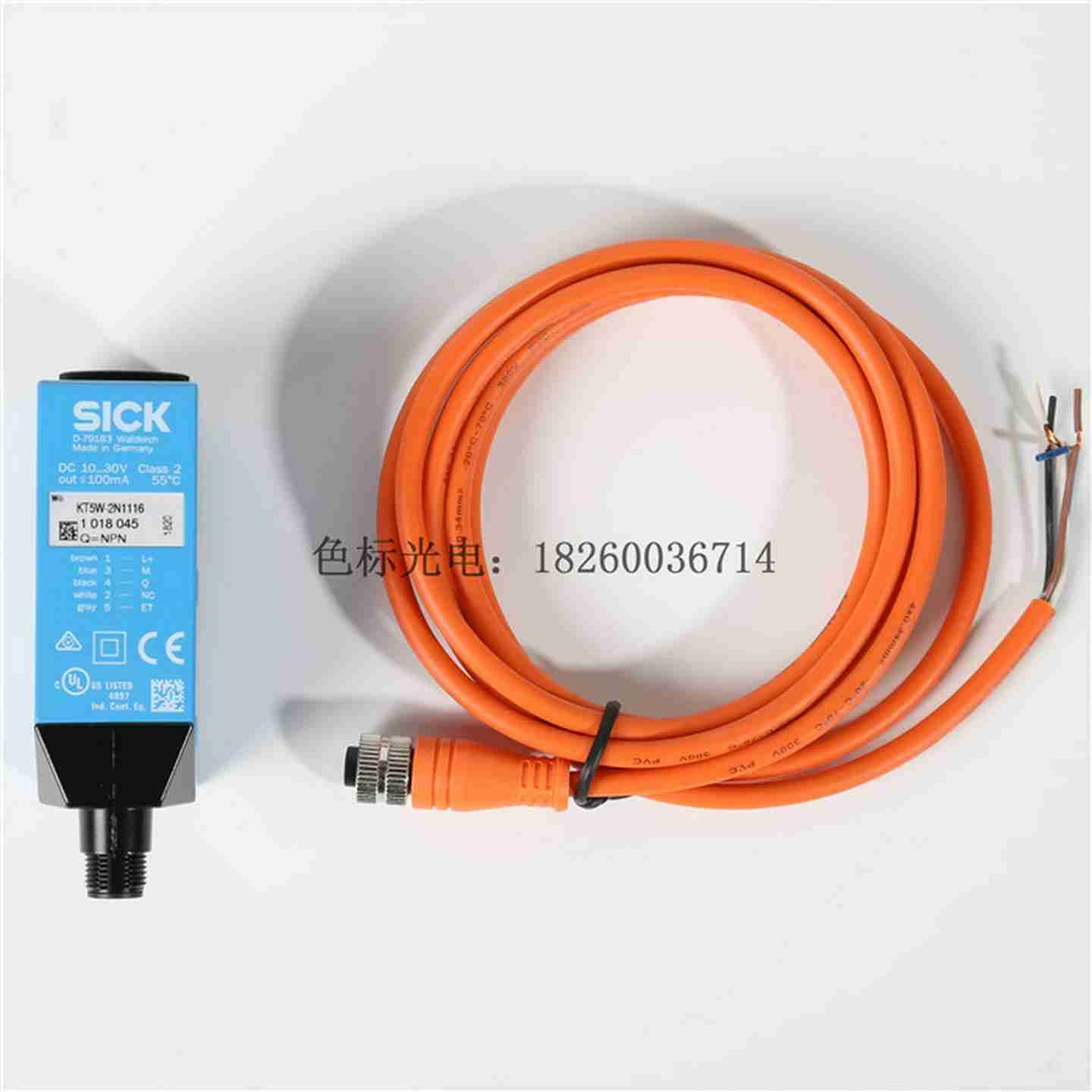 议价-SICK西克线KT6W色标传感器线KT5W-2N1116制袋机光电开关