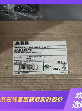ABB    1SVR427030R0000拍前询价下单