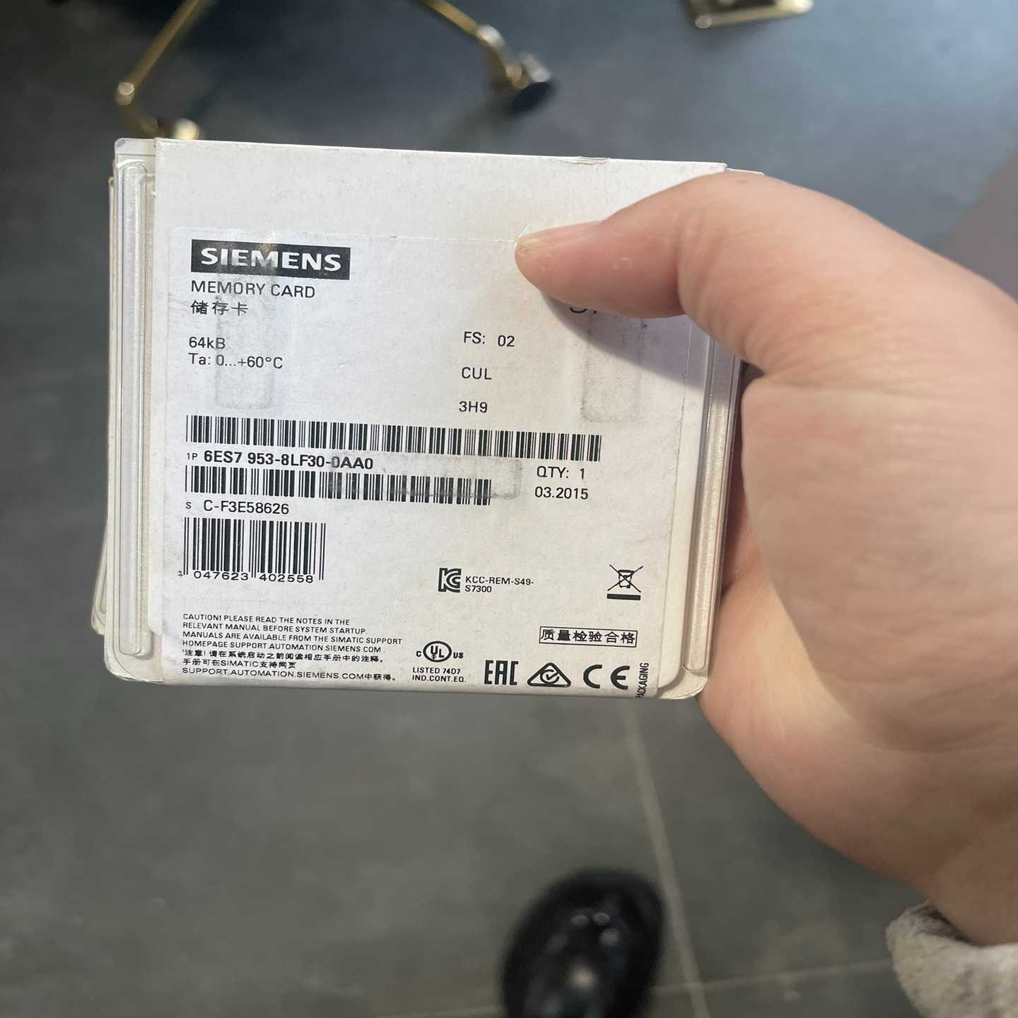 6ES7953-8LF30-0AA0西门子内存卡s7-300--议价商品