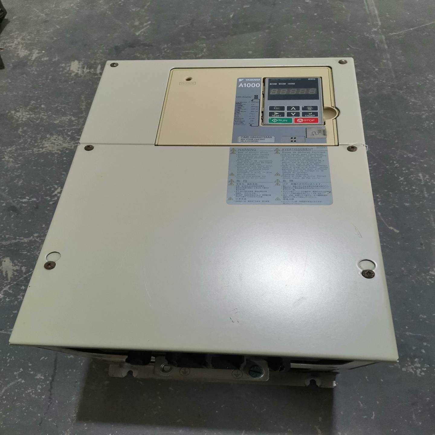 CIMR-AB4A0072AAA安川A1000系列变频器议价