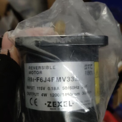 询价ZEXELRMF6J4PMV333调速马达