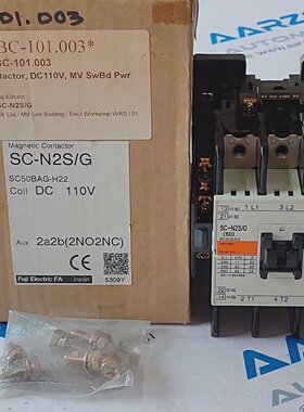 Neuf Fuji Electric SCN2SG Magntique Contacteur 2NO2NC Dc 110