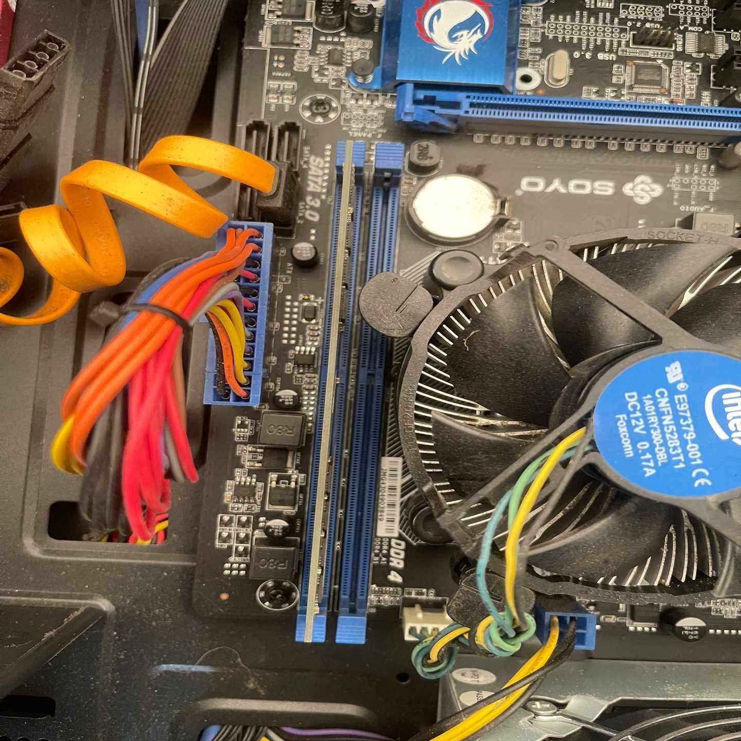 梅捷H110主板G3900处理器适用