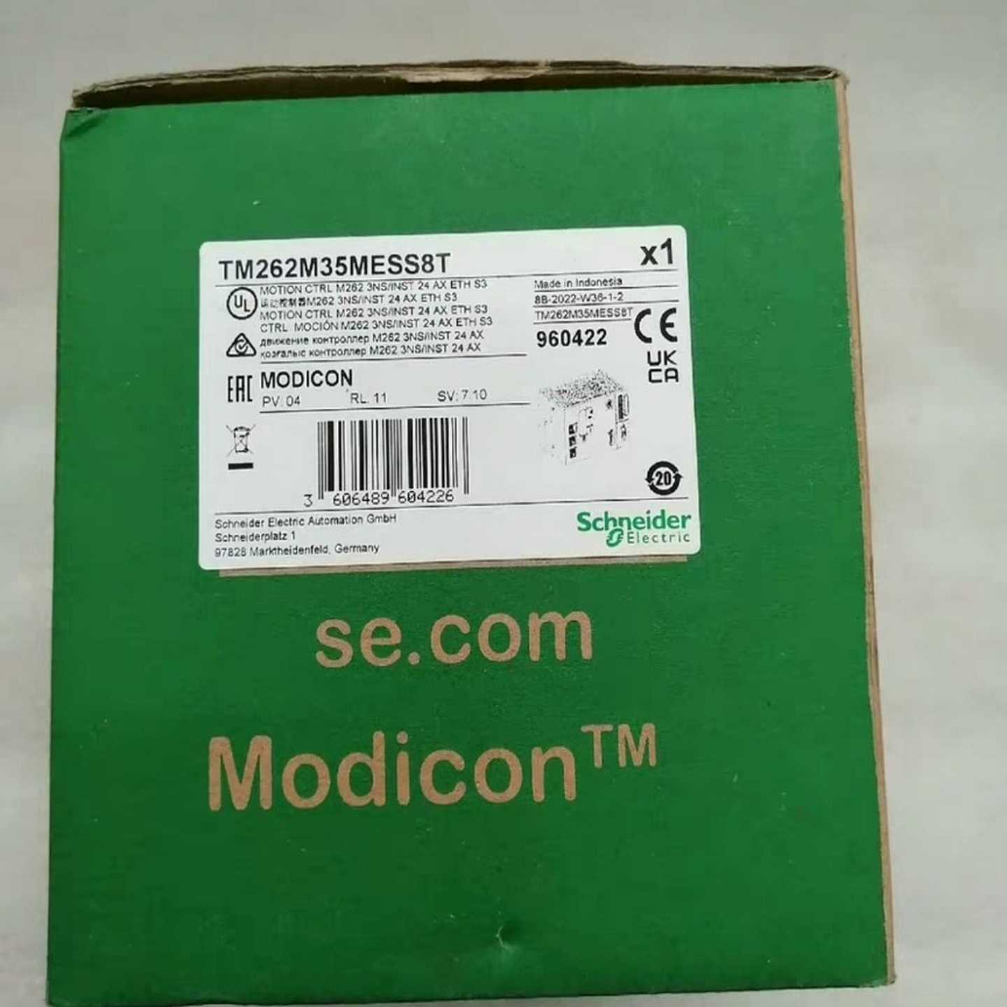 TM262M25MESS8T，施耐德全新原装正品，有需要联系--议价商品