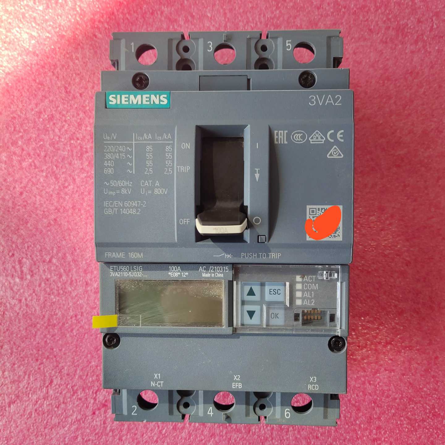 断路器3VA2110-5JQ32-0AA03VA2询价