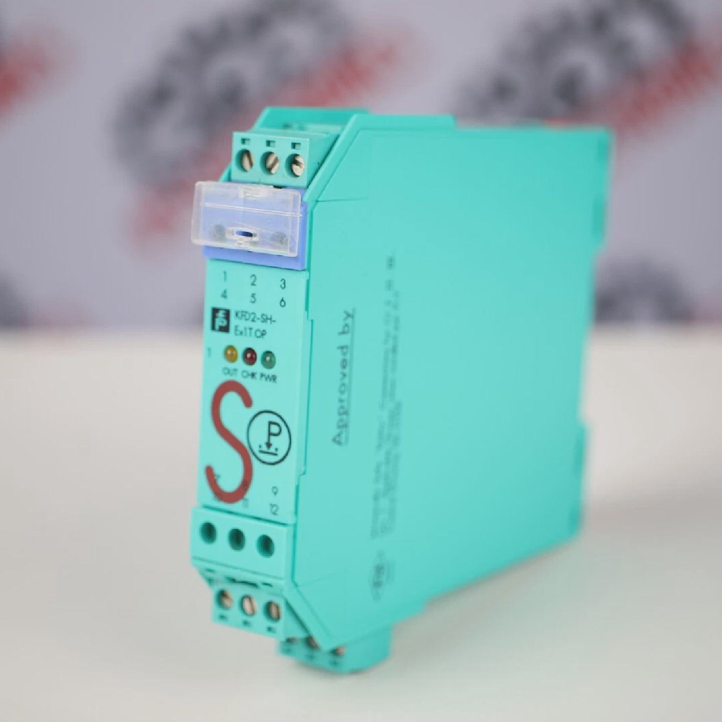 PEPPERLFUCHS KFD2SHEX1.T.OP 35845S AMPLIFICATORE SWITCH  6 m - 实物图