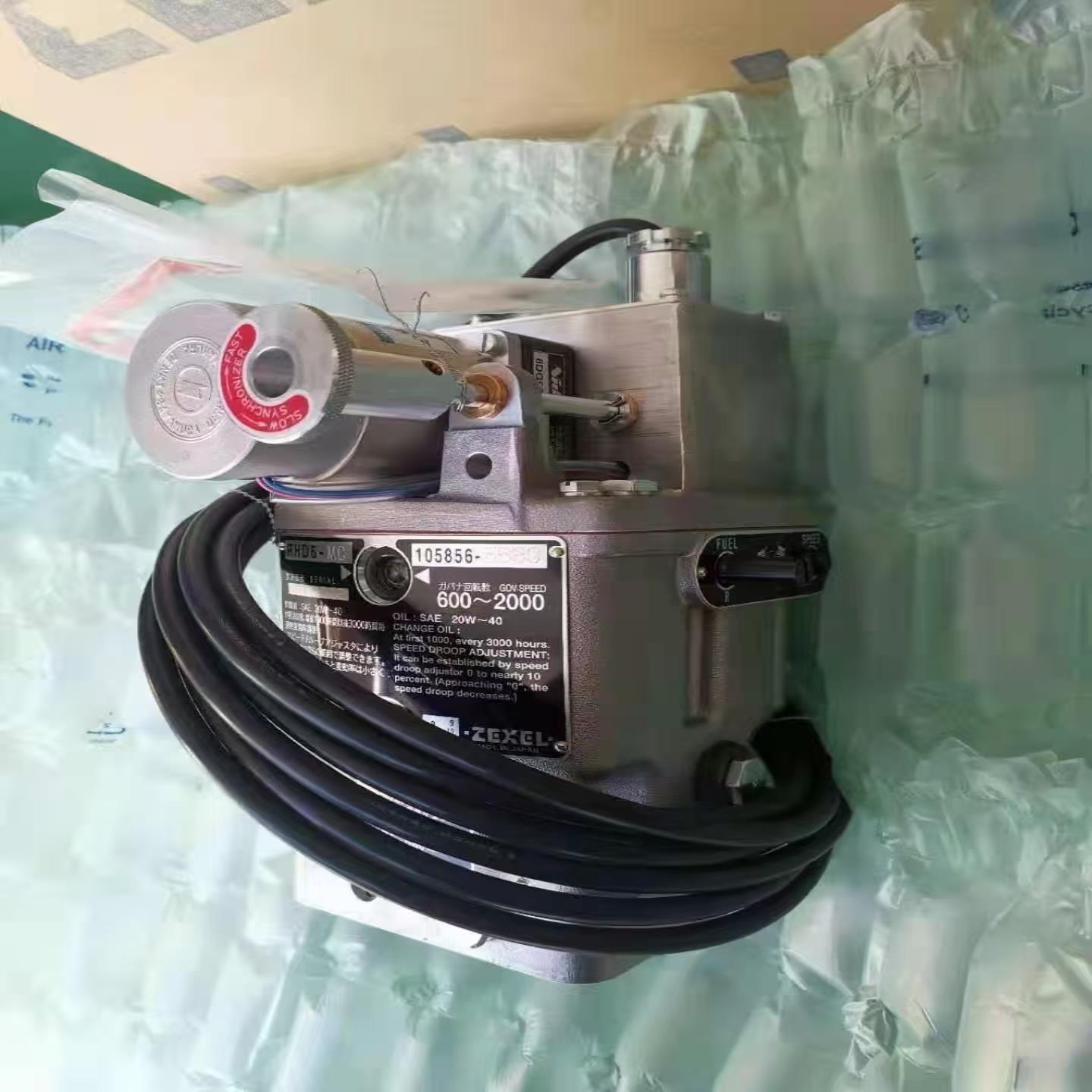 隆兴ZEXEL调速器  RHD6-MC 105856-5580 配24V马达全新 议价*