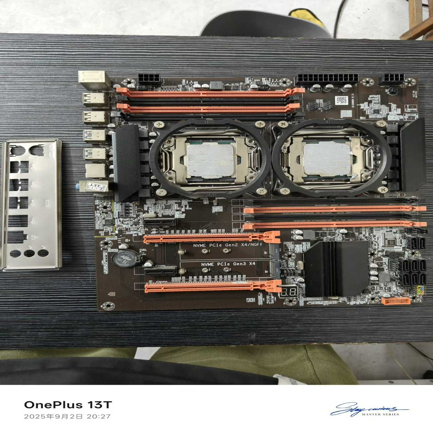 （议价）科脑x99双路台式电脑主板，仅支持服务器内存ddr4内存，图片