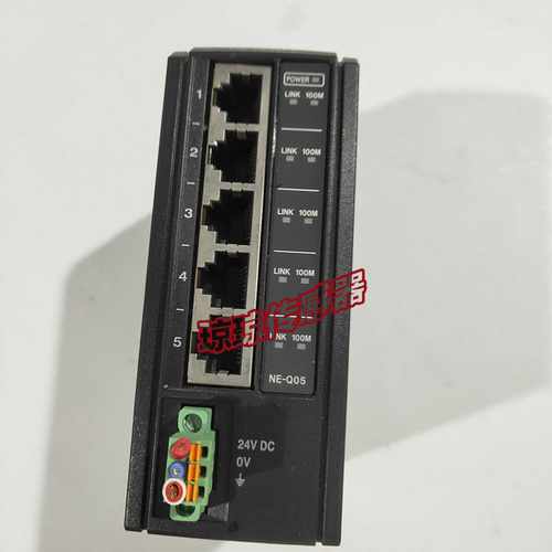 KEYENCE基恩士NE-Q05可编程控制器以太网交换机5端口QoS功能实拍