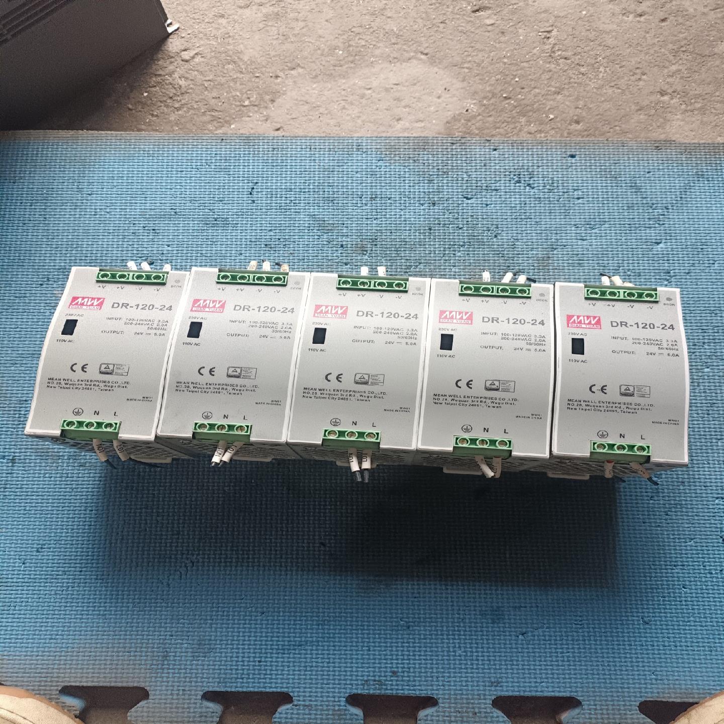 明伟电源DR-120-24刚拆机成色新如图完好无损功能包好，--议价商