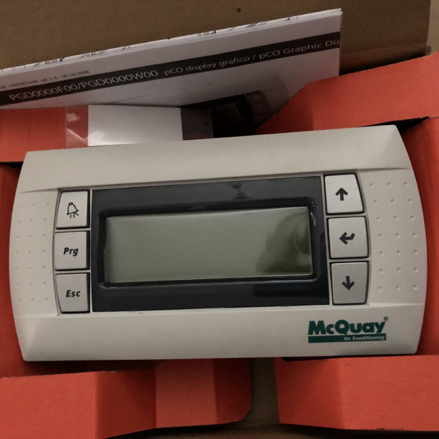 现麦克维尔MCQUAY PGD0QC0F00 PGDOQCOFOO卡乐空调操作面板