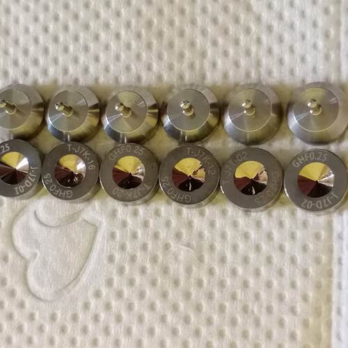 全新分体喷嘴带垫嘴现货6个垫嘴GHF0.25喷嘴ZKB-议价