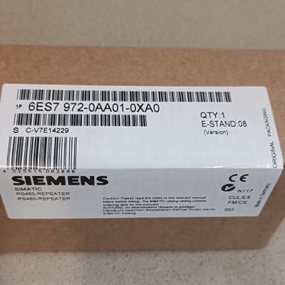 全新正品未开 封6ES7 972-0AA01-0XA0 6ES7 972-0AA01-0XA0中继