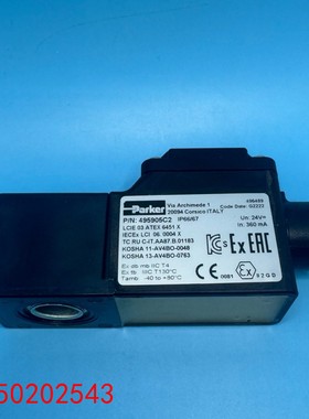 【请询价】派克 PARKER 电磁阀线圈 495905C2