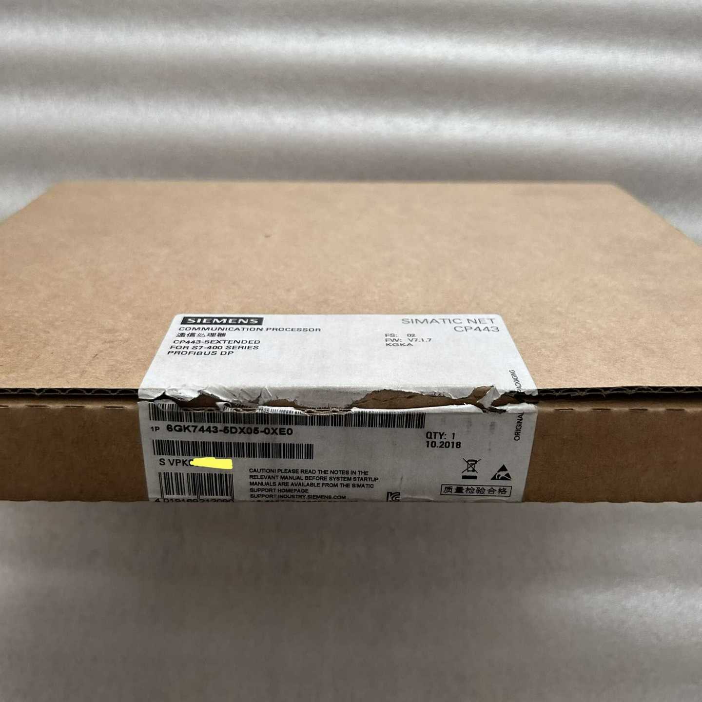 6GK7443-5DX05-0XE0仅拆封实图询价