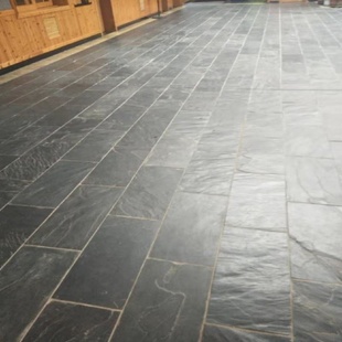 天然石材乱石片户外不规则麦金文化石外墙砖庭院防滑地砖室内背景