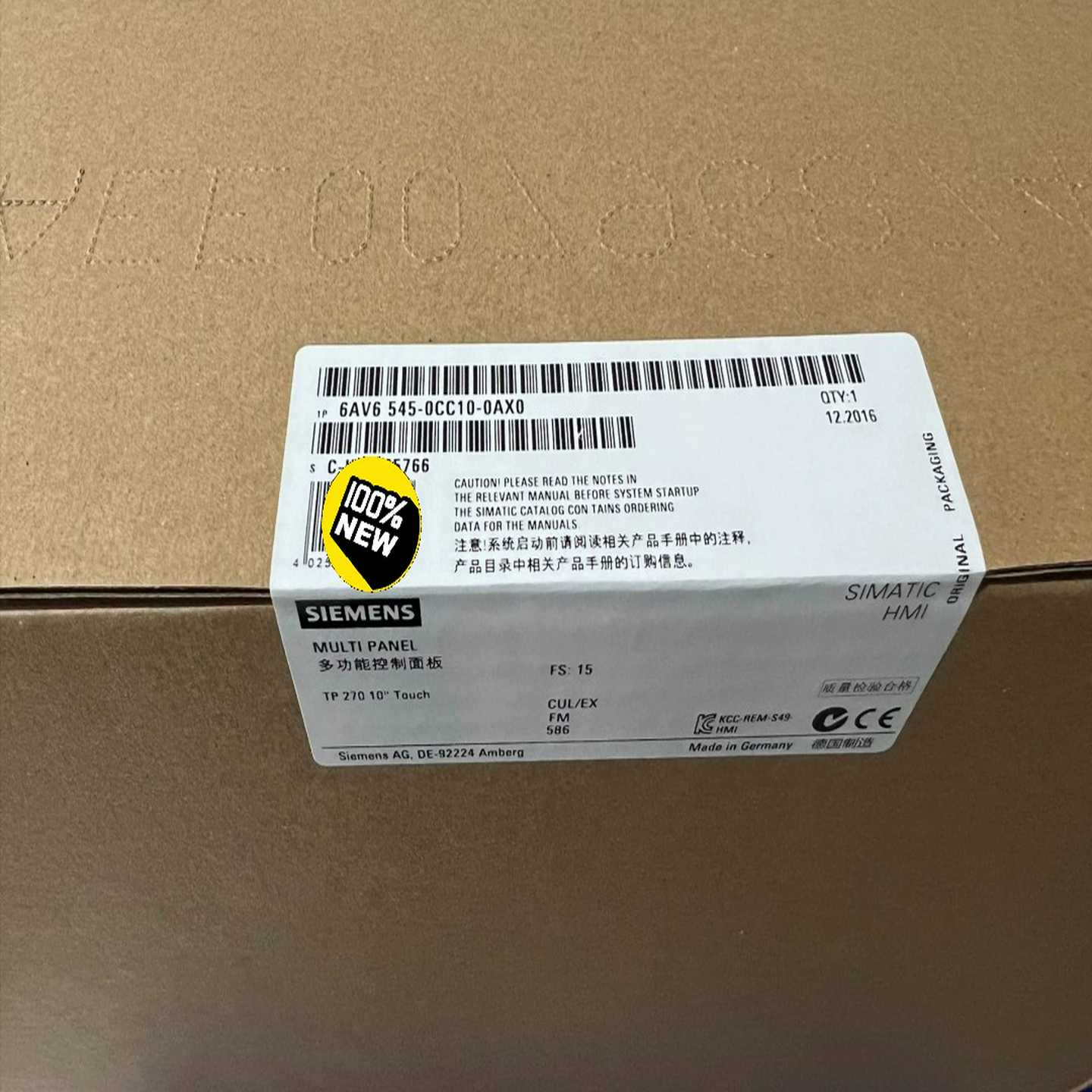 6AV6545-0CC10-0AX0西门子全新SIMATIC--议价商品