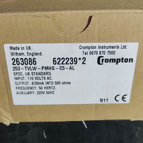 溢价-CromptonInstruments253TVLW电