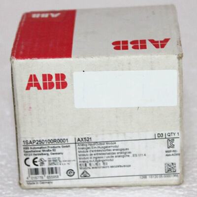 ABB 1SAP250100R0001 AX521 4 AI Analog InputOutput ModuleUIRT
