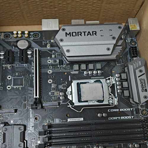 i5 8500CPU+b360m迫击炮 自用一手，19年整机【侨报商行】