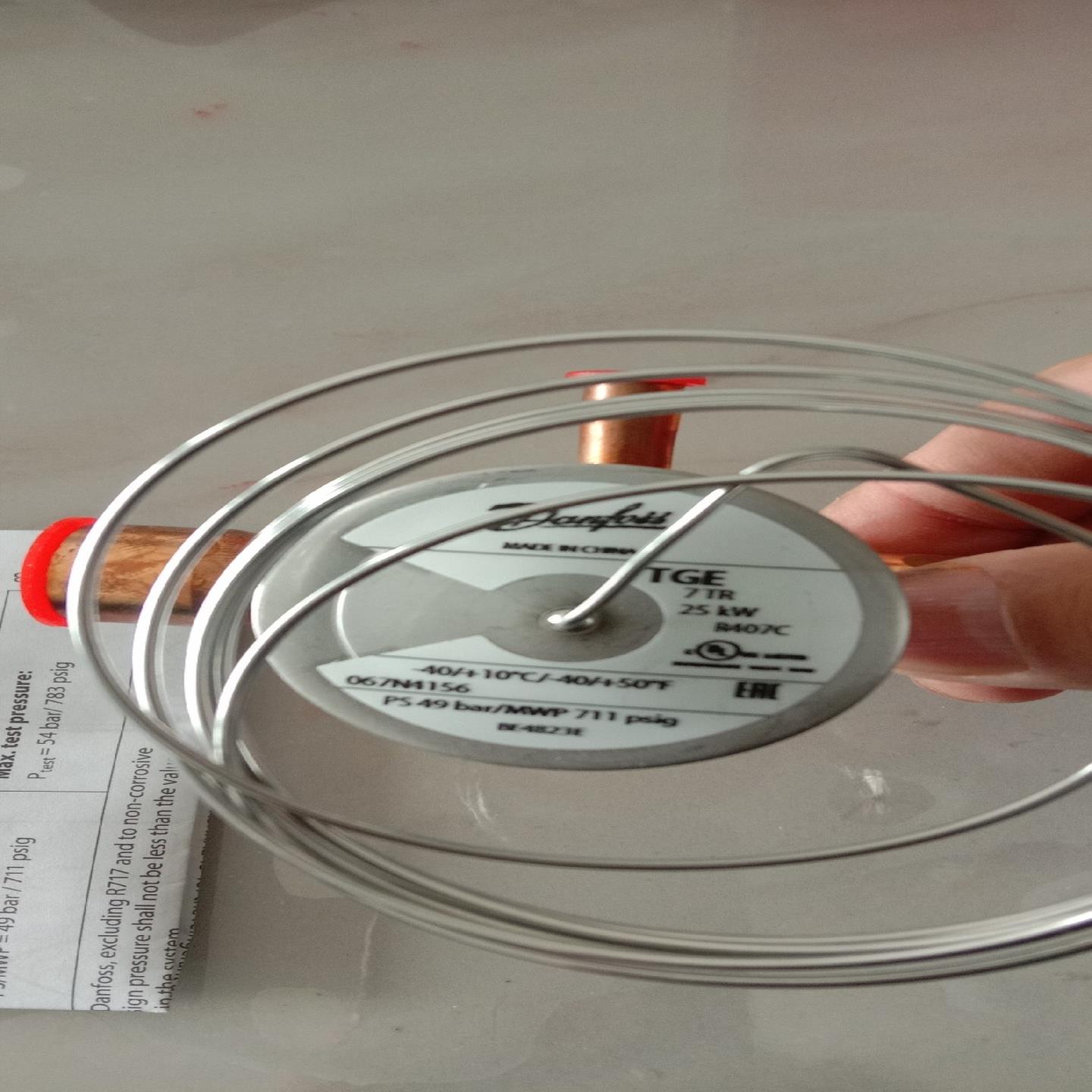 丹佛斯膨胀阀TGE R407C（佳毅工控）