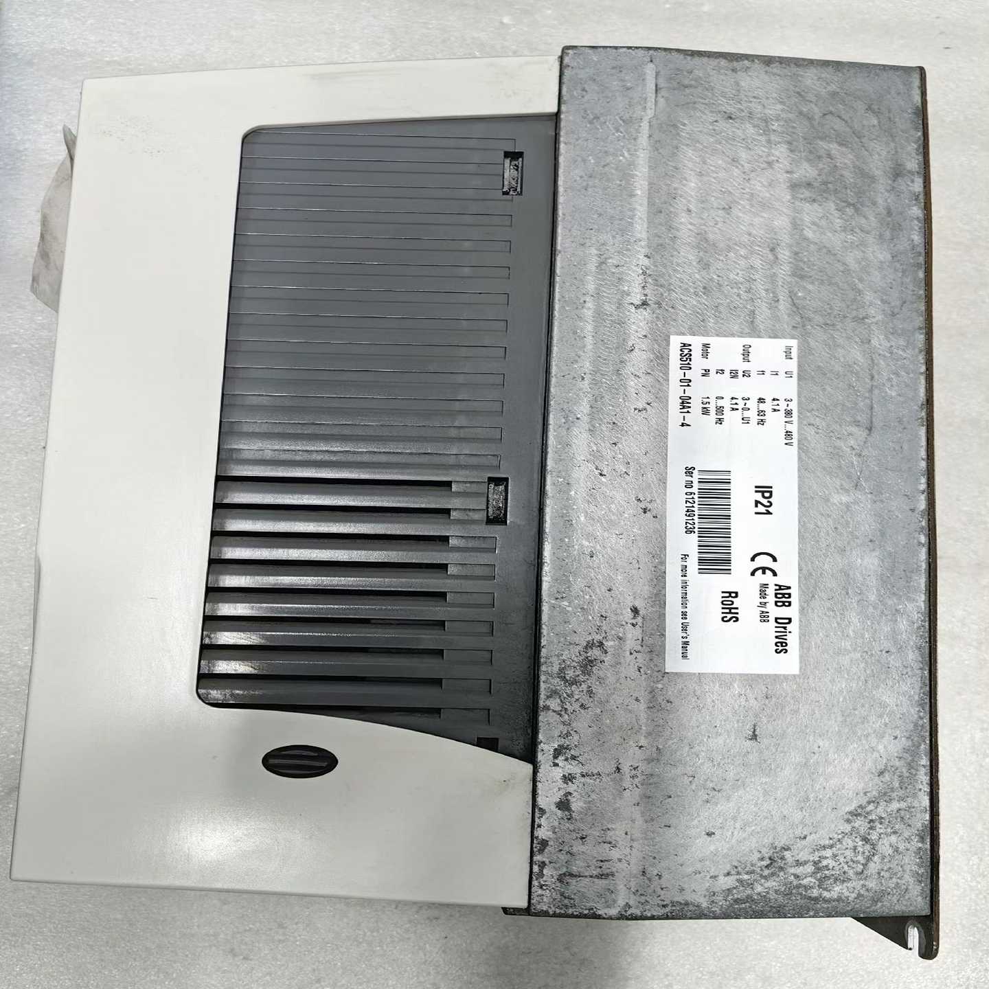 (轻工机械)（液压机械）ACS510-01-04A1-4ABB变频器1.5KW带
