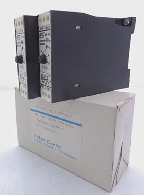 2x Fanal SRVEL SR VEL 220VAC24VUC 5100sec. Einsch.Verz.Relai