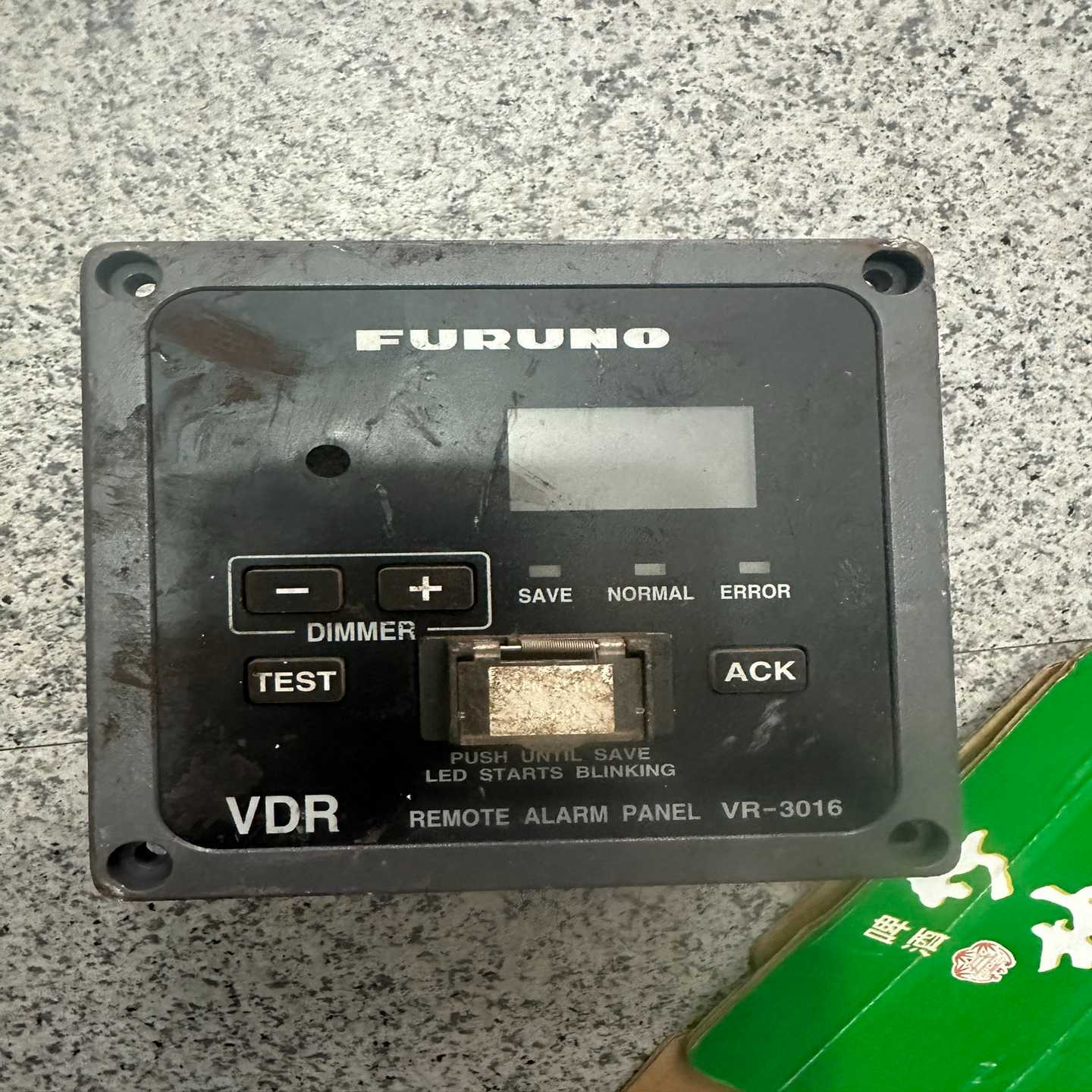FURUNOVR3000面板VR-3016，二手拆机无维--议价商品