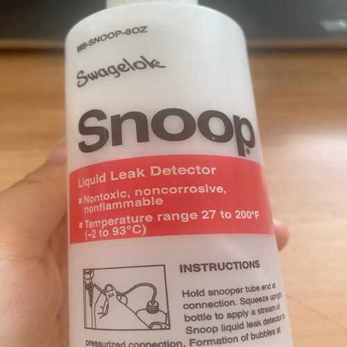 询价Swagelok，Snoop。捡漏液，236ML瓶装，型号：