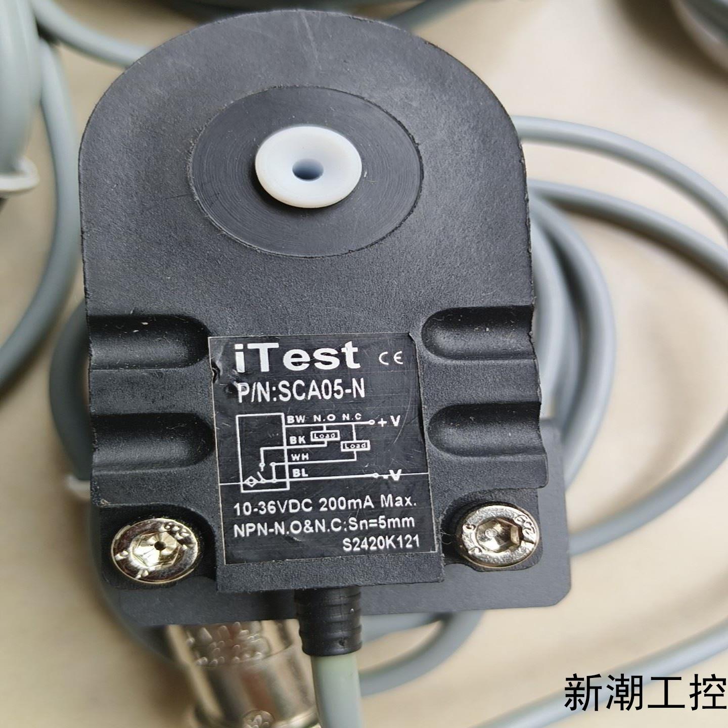 iTest意得环型近接开关型号SCA05-N 全新未使用议价商品