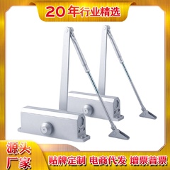 单元门防火门电动门闭器滑轨闭门器中号大号加大号缓冲自动关门